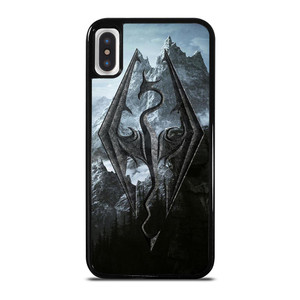 THE ELDER SCROLLS V SKYRIM LOGO iPhone X / XS Case