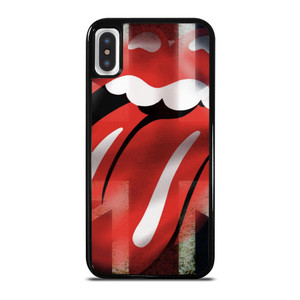 THE ROLLING STONES BRITISH FLAG LOGO iPhone X / XS Case