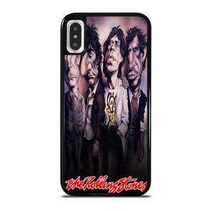 THE ROLLING STONES CARICATURE iPhone X / XS Case