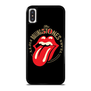 THE ROLLING STONES ROCK BAND LOGO iPhone X / XS Case