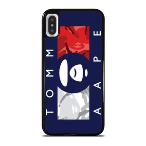 TOMMY HILFIGER BAPE CAMO LOGO iPhone X / XS Case