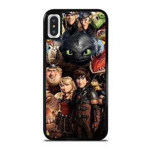 TOOTHLESS TRAIN YOUR DRAGON CHARACTER iPhone X / XS Case