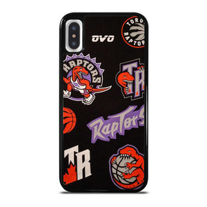 TORONTO RAPTORS LOGO COLLAGE iPhone X / XS Case