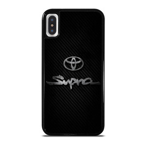 TOYOTA SUPRA CARBON LOGO iPhone X / XS Case