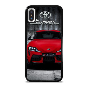 TOYOTA SUPRA RED CAR iPhone X / XS Case