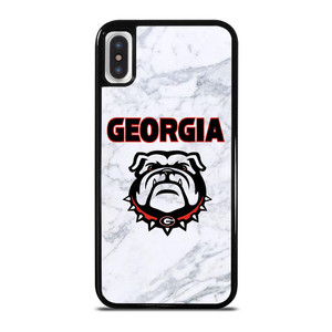 UGA GEORGIA BULLDOGS MARBLE LOGO iPhone X / XS Case