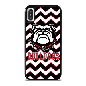 UGA GEORGIA BULLDOGS STRIPE LOGO iPhone X / XS Case