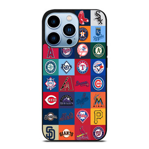 MAJOR BASEBALL LEAGUE CLUB COLLAGE iPhone 13 Pro Max Case