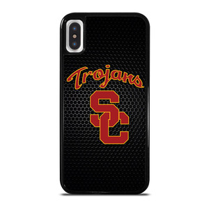 USC TROJANS RUSTY METAL LOGO iPhone X / XS Case