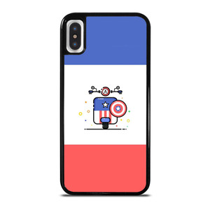 VESPA CAPTAIN AMERICA iPhone X / XS Case VESPA CAPTAIN AMERICA iPhone X / XS Case