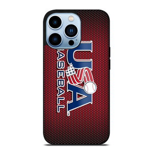 MAJOR BASEBALL LEAGUE LOGO RED iPhone 13 Pro Max Case