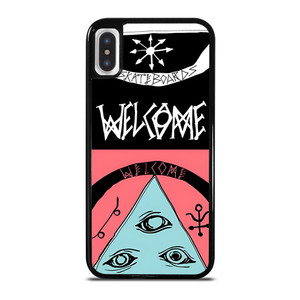 WELCOME SKATEBOARDS TWO iPhone X / XS Case