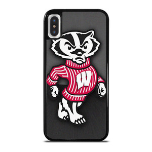 WISCONSIN BADGERS FOOTBALL MASCOT iPhone X / XS Case