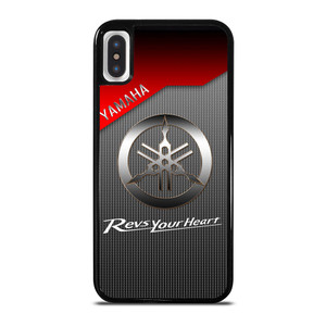 YAMAHA REVS YOUR HEART METAL LOGO iPhone X / XS Case