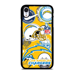 LOS ANGELES CHARGERS NFL STICKER BOMB iPhone XR Case