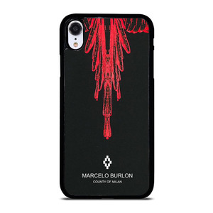 MARCELO BURLON RED iPhone XR Case MARCELO BURLON RED iPhone XR Case