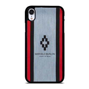 MARCELO BURLON STRIPE LOGO iPhone XR Case