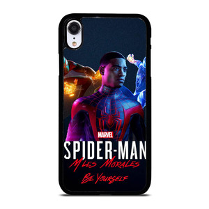 MARVEL SPIDERMAN MILES MORALES POSTER iPhone XR Case
