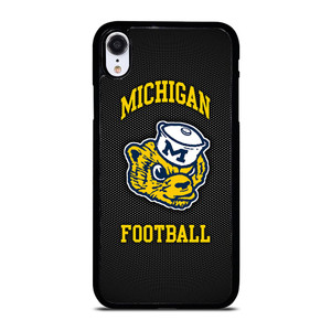 MICHIGAN WOLVERINES FOOTBALL MASCOT iPhone XR Case MICHIGAN WOLVERINES FOOTBALL MASCOT iPhone XR Case