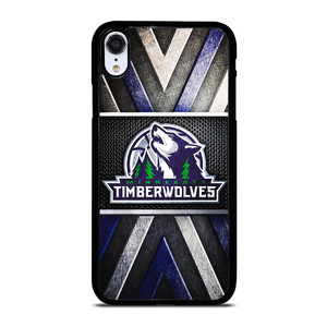MINNESOTA TIMBERWOLVES METAL SYMBOL iPhone XR Case