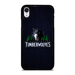 MINNESOTA TIMBERWOLVES WOODEN LOGO iPhone XR Case