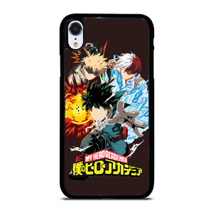 MY HERO ACADEMIA DEKU TODOROKI AND BAKUGOU iPhone XR Case