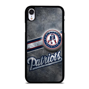 NEW ENGLAND PATRIOTS FOOTBALL LOGO iPhone XR Case