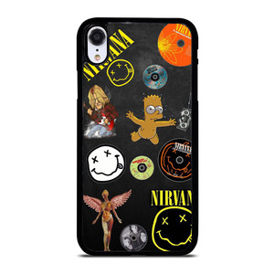 NIRVANA BAND COLLAGE iPhone XR Case NIRVANA BAND COLLAGE iPhone XR Case