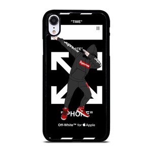 OFF WHITE X DAB SUPREME ILLUSTRATION iPhone XR Case OFF WHITE X DAB SUPREME ILLUSTRATION iPhone XR Case