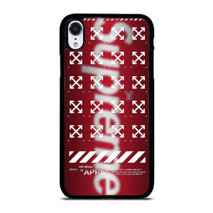 OFF WHITE X SUPREME LOGO BLUR iPhone XR Case OFF WHITE X SUPREME LOGO BLUR iPhone XR Case