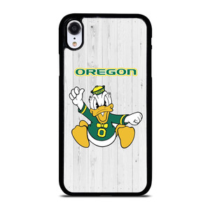 OREGON DUCKS WOODEN LOGO iPhone XR Case OREGON DUCKS WOODEN LOGO iPhone XR Case