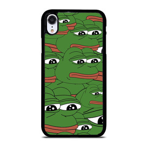PEPE THE FROG PATTERN iPhone XR Case