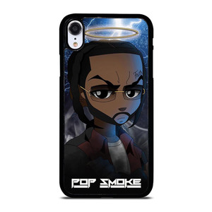 POP SMOKE RAPPER CARTOON LOGO iPhone XR Case