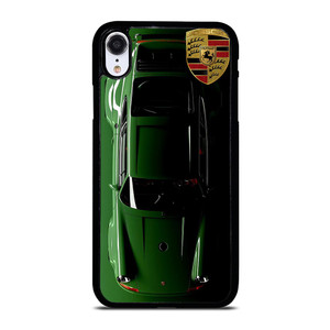 PORSCHE CAR GREEN iPhone XR Case PORSCHE CAR GREEN iPhone XR Case