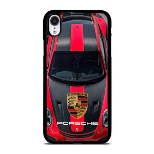 PORSCHE RED CAR LOGO iPhone XR Case
