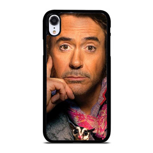 ROBERT DOWNEY JR FACE DOLITTLE MOVIES iPhone XR Case