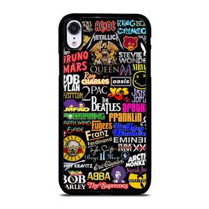 ROCK BAND COLLAGE iPhone XR Case