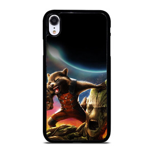ROCKET RACCOON GROOT AVENGER iPhone XR Case ROCKET RACCOON GROOT AVENGER iPhone XR Case