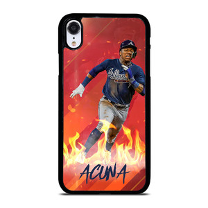RONALD ACUNA JR ATLANTA BRAVES BASEBALL MLB iPhone XR Case RONALD ACUNA JR ATLANTA BRAVES BASEBALL MLB iPhone XR Case