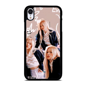 ROSE BLACKPINK SCRIBBLED iPhone XR Case ROSE BLACKPINK SCRIBBLED iPhone XR Case