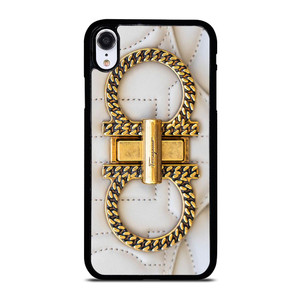 SALVATORE FERRAGAMO EMBLEM iPhone XR Case SALVATORE FERRAGAMO EMBLEM iPhone XR Case