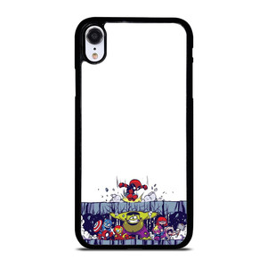 SPIDERMAN VS ALL MARVEL HEROES KAWAII iPhone XR Case