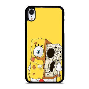 SPONGE BOB SKULL FACE iPhone XR Case