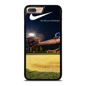 NIKE LOGO WE ARE ALL WITNESSES BASEBALL iPhone 8 Plus Case NIKE LOGO WE ARE ALL WITNESSES BASEBALL iPhone 8 Plus Case