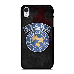 STARS RACCOON POLICE DEP BADGE iPhone XR Case
