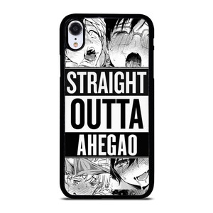 STRAIGHT OUTTA AHEGAO iPhone XR Case STRAIGHT OUTTA AHEGAO iPhone XR Case