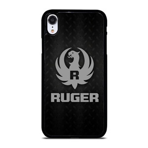 STURM RUGER FIREARM METAL LOGO iPhone XR Case STURM RUGER FIREARM METAL LOGO iPhone XR Case