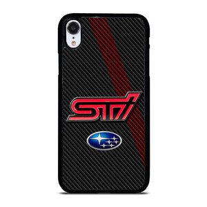 SUBARU STI CARBON LOGO iPhone XR Case SUBARU STI CARBON LOGO iPhone XR Case