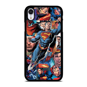 SUPERMAN COLLAGE SUPERHERO iPhone XR Case