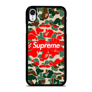 SUPREME BAPE CAMO iPhone XR Case SUPREME BAPE CAMO iPhone XR Case